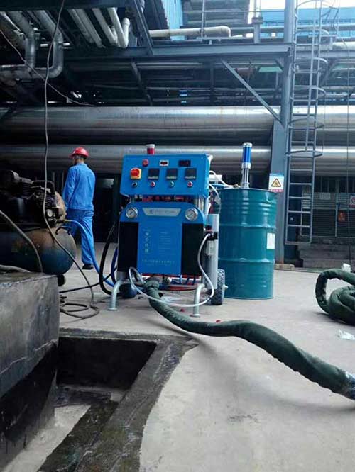保溫噴涂機(圖1) Q5200管道聚氨酯保溫噴涂機