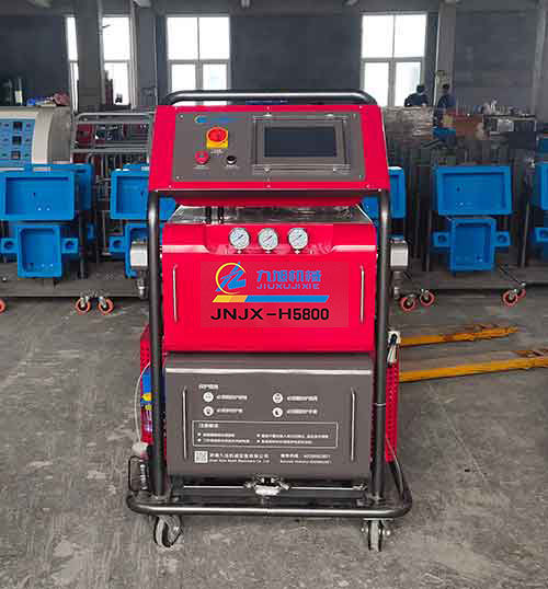 聚氨酯噴涂機器(圖1) H5800PLC自動化聚氨酯噴涂機器設(shè)備