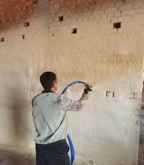 冷庫建筑保溫 聚氨酯黑白料發(fā)泡案例